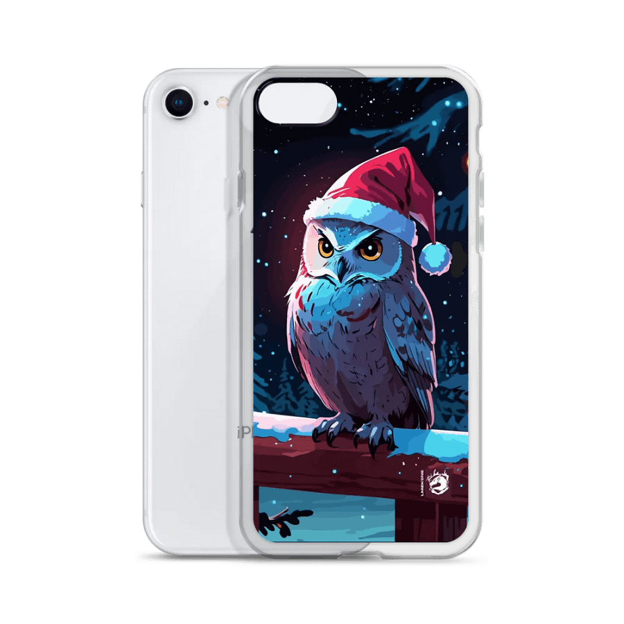 Cute Christmas Owl iPhone Case product image (51)