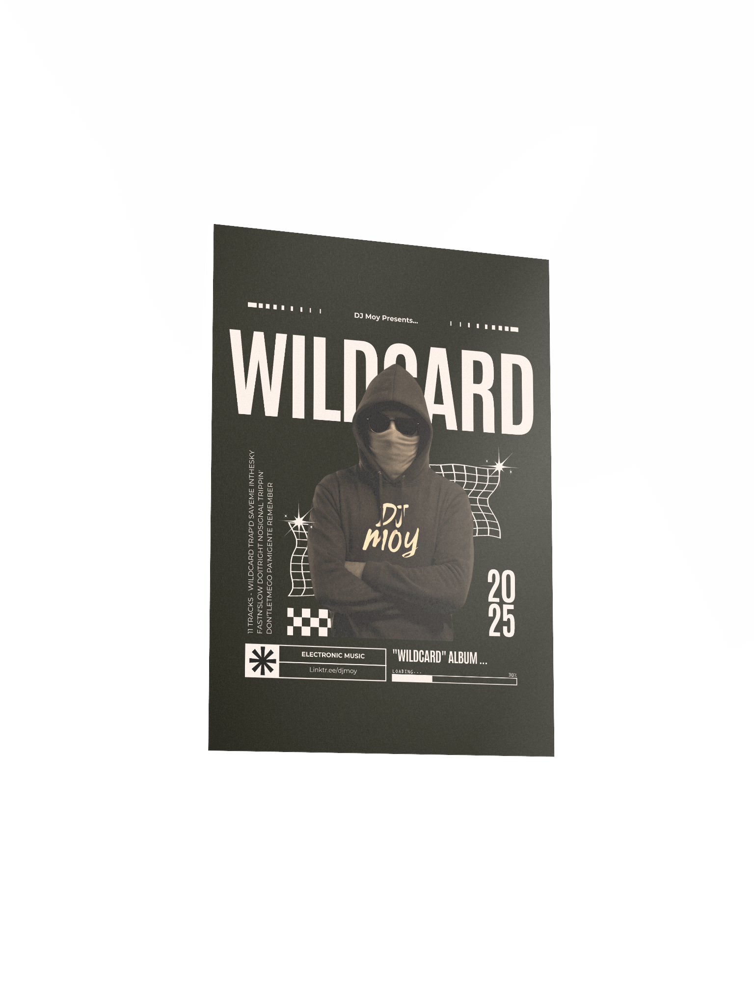 WILDCARD Poster - Album Loading... product image (9)