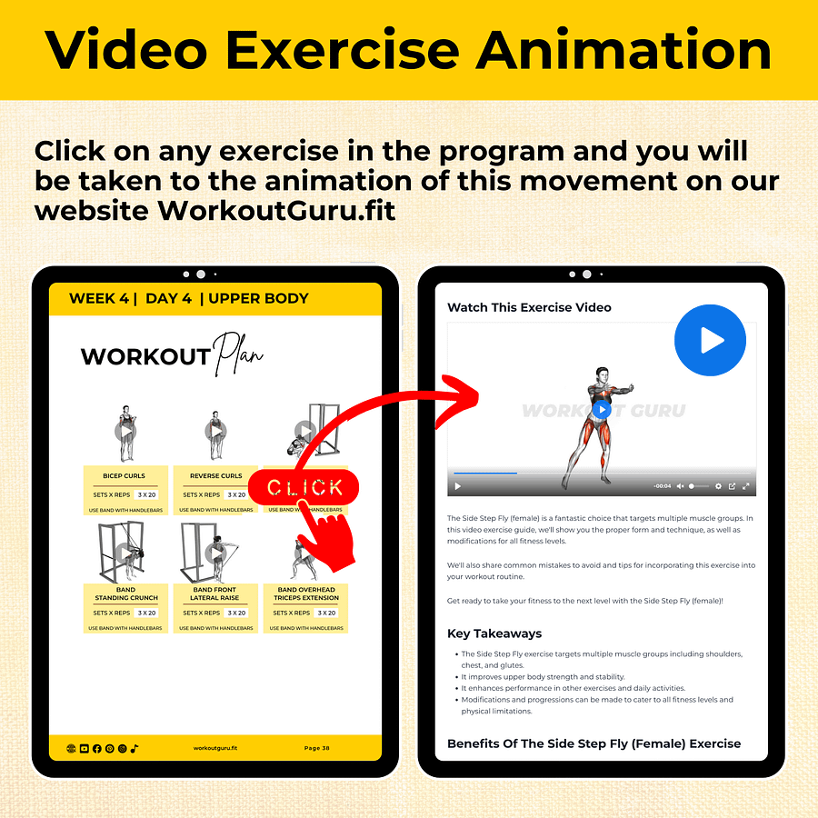4-Week Resistance Bands Weight Loss Workout Program product image (5)