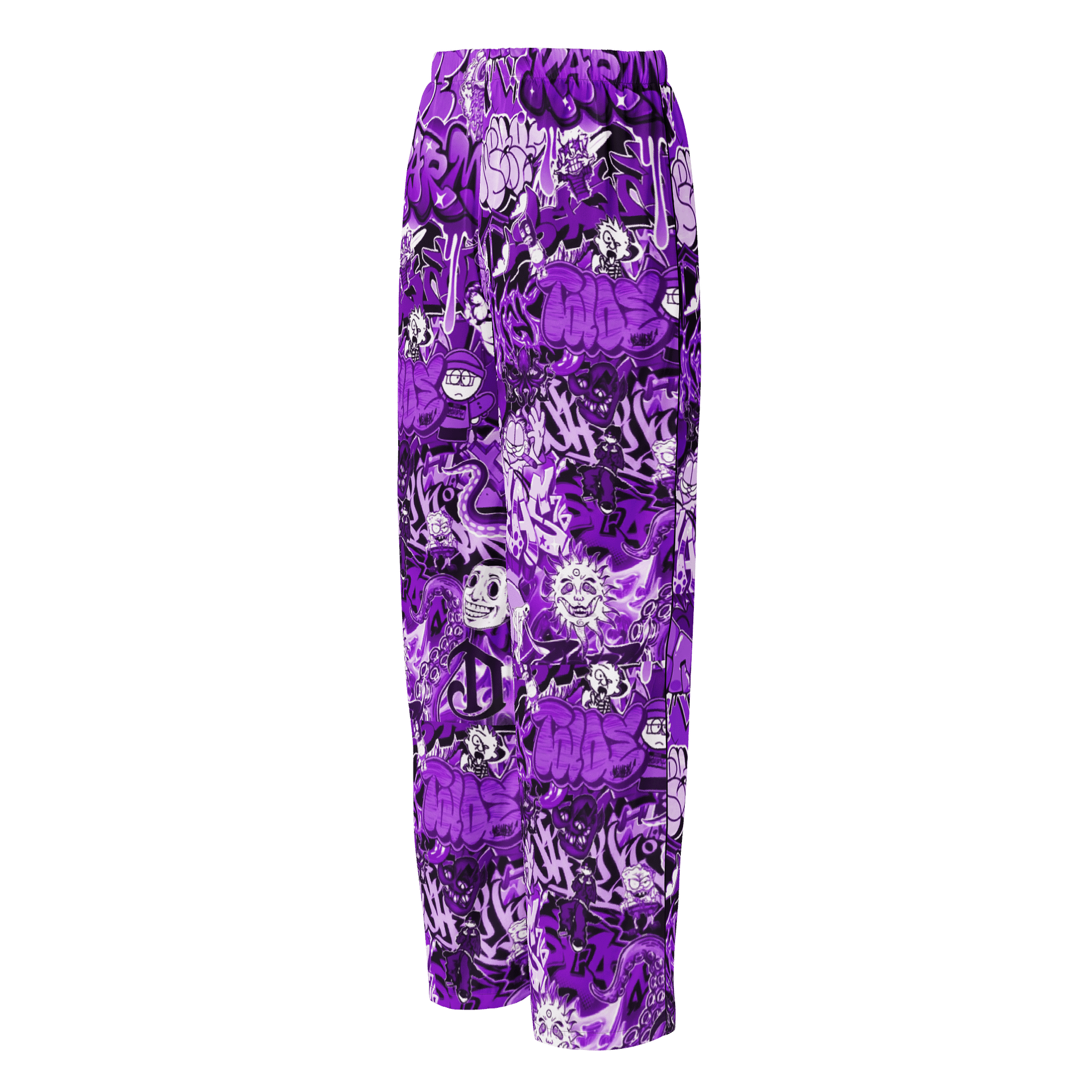 Graffiti Fusion Silky All-Over Women's Pajama Pants product image (2)