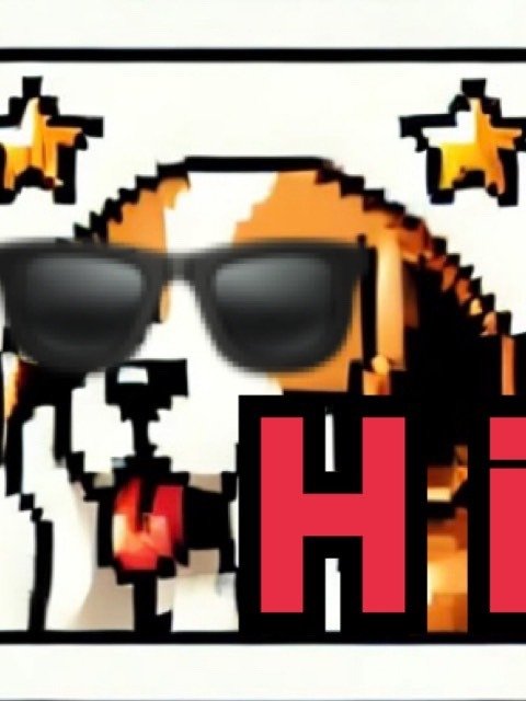 Digital Sticker ①Hi-Pixel Art Style product image (1)