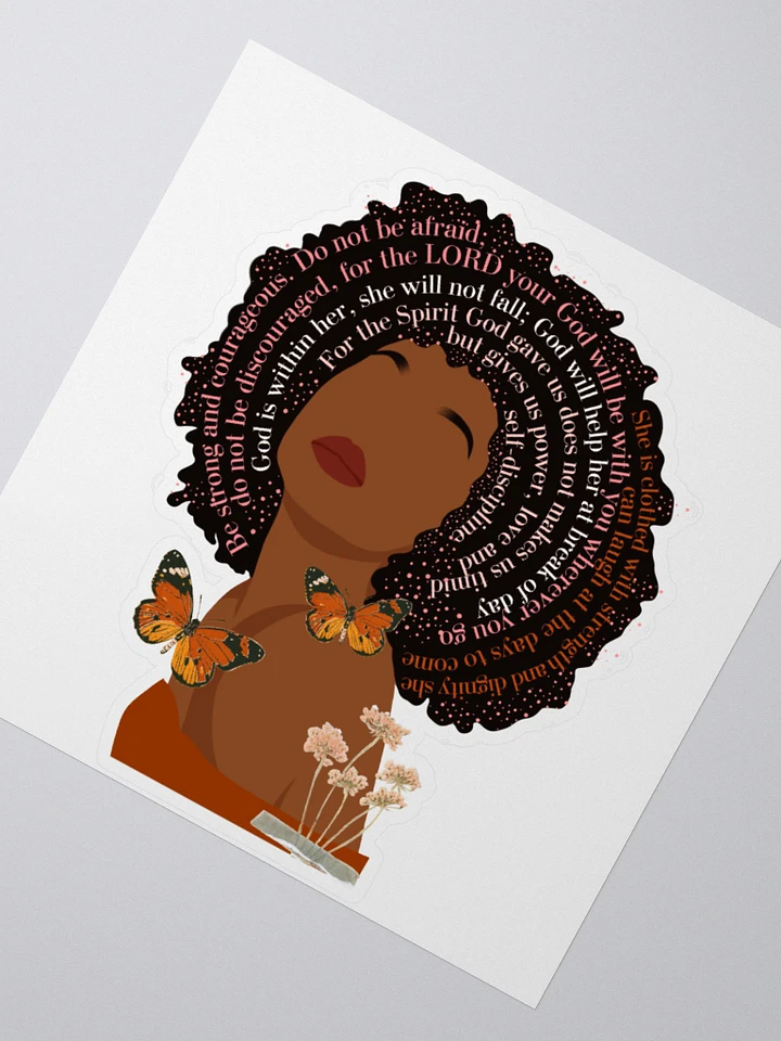 Woman Of God Sticker product image (1)