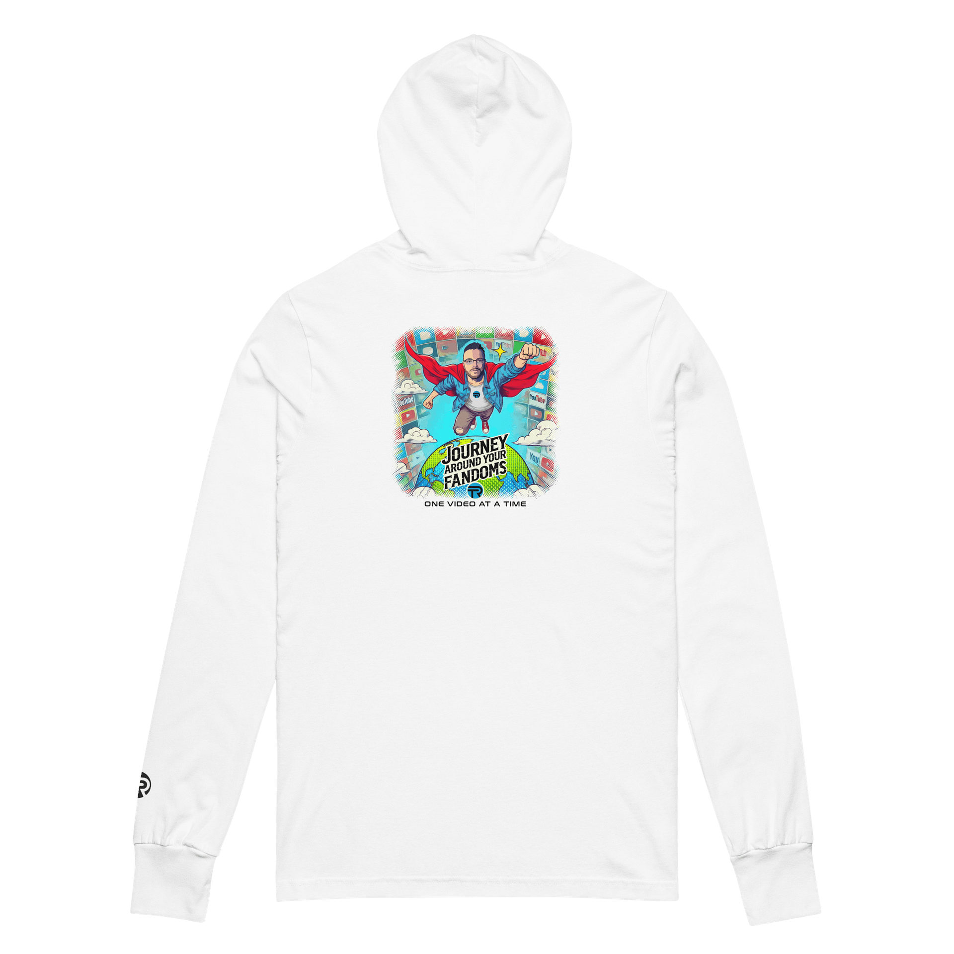 Superhero Hooded Tee product image (4)