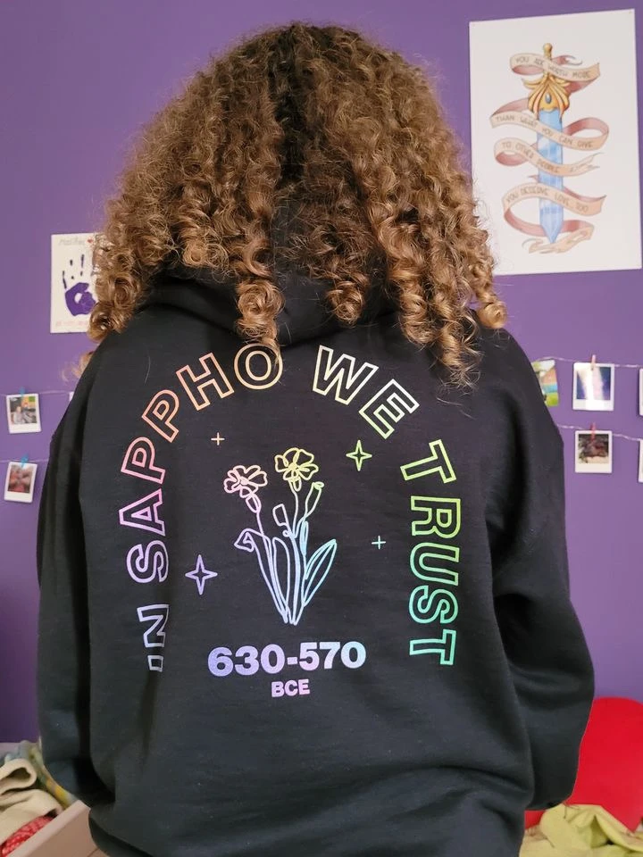 Sappho Hoodie – Pride Edition product image (7)