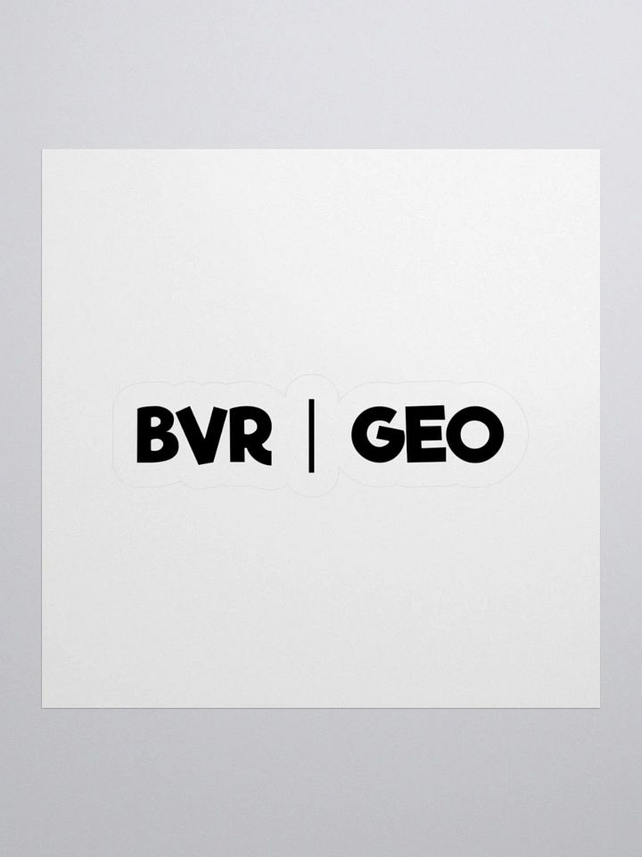 BVR | GEO Sticker product image (1)