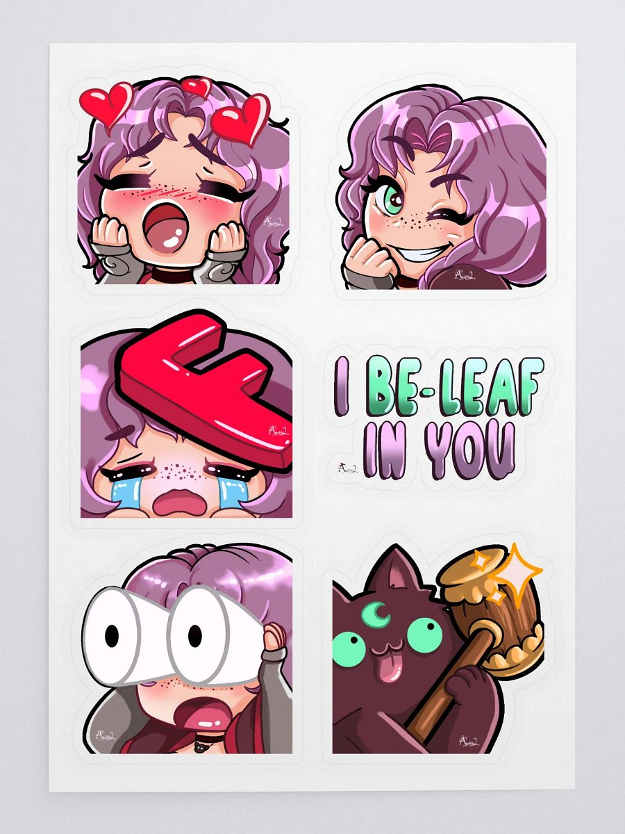 Saemi Emote Sticker Pack 1 product image (3)