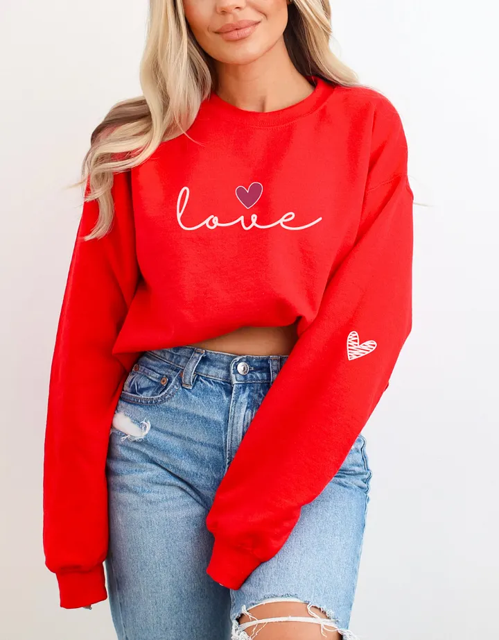 Love Valentine Day Sweatshirt product image (11)