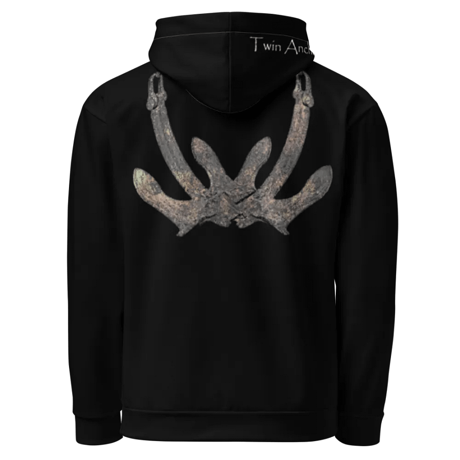 Black Anchor Hoodie product image (1)