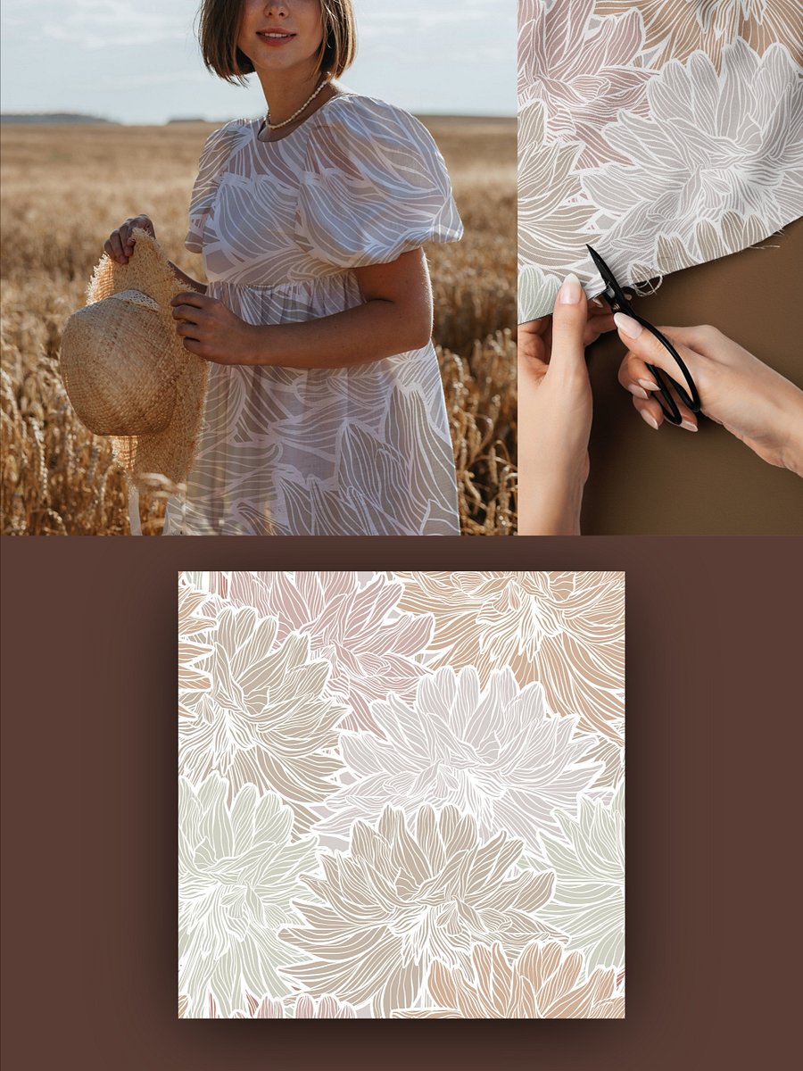 Elegant Floral Patterns Vector Collection product image (4)