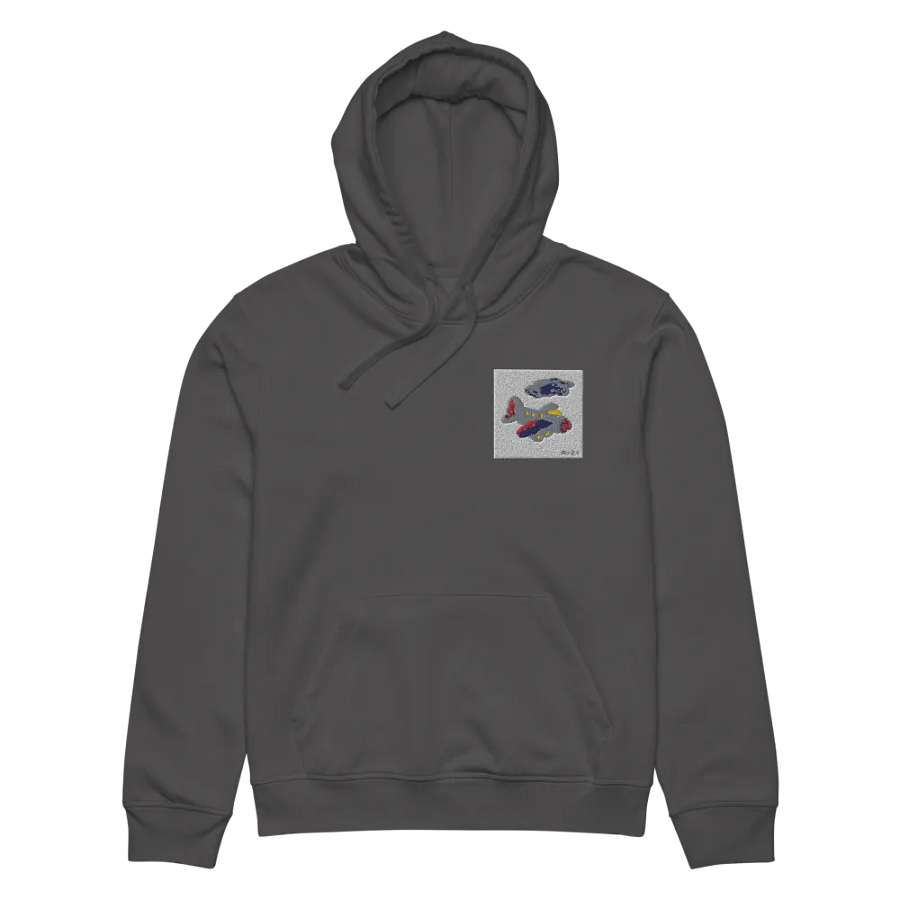Kid Airplane (Stanley/Stella Unisex Organic Hoodie) product image (27)