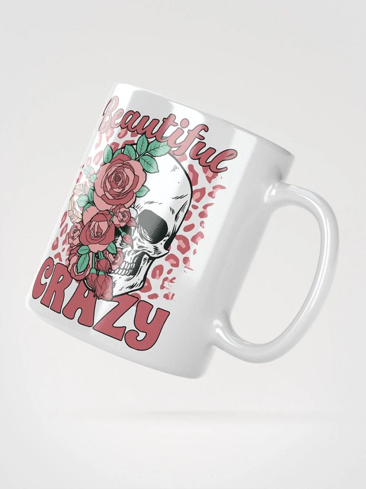 Beautiful Crazy Skull Mug product image (2)