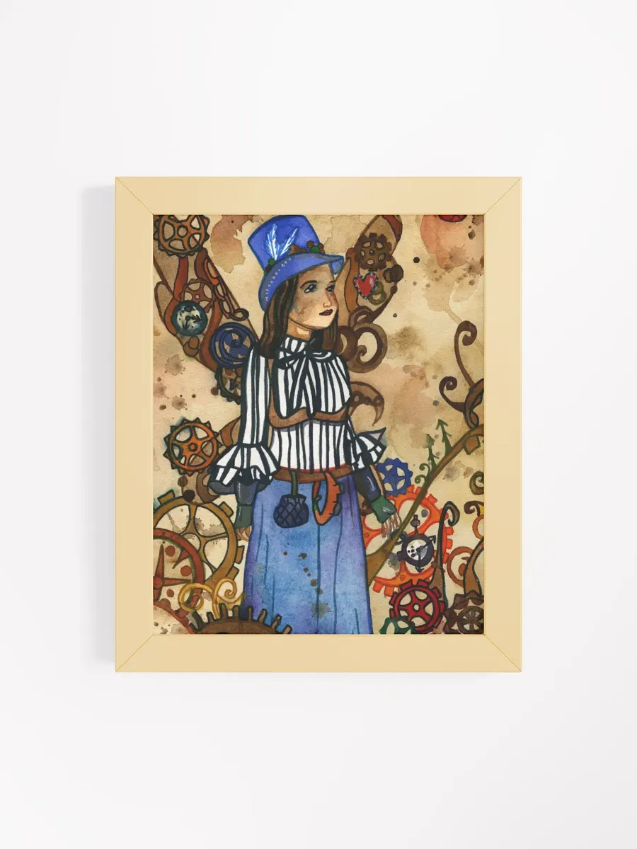 Steampunk Fairy Framed Print product image (20)
