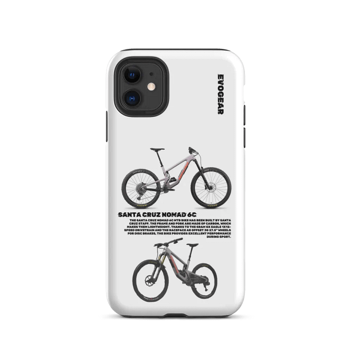 White Nomad 6C iPhone Case product image (2)