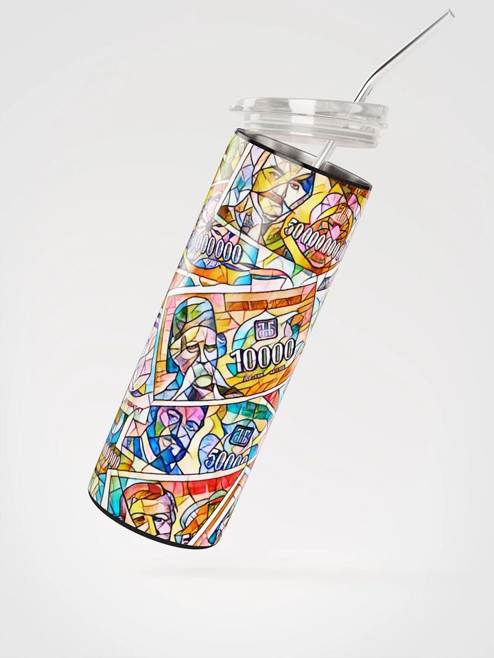 Jugoslovenski inflatorni dinar 1993 (Kolaž/mozaik) Stainless Steel Tumbler product image (2)