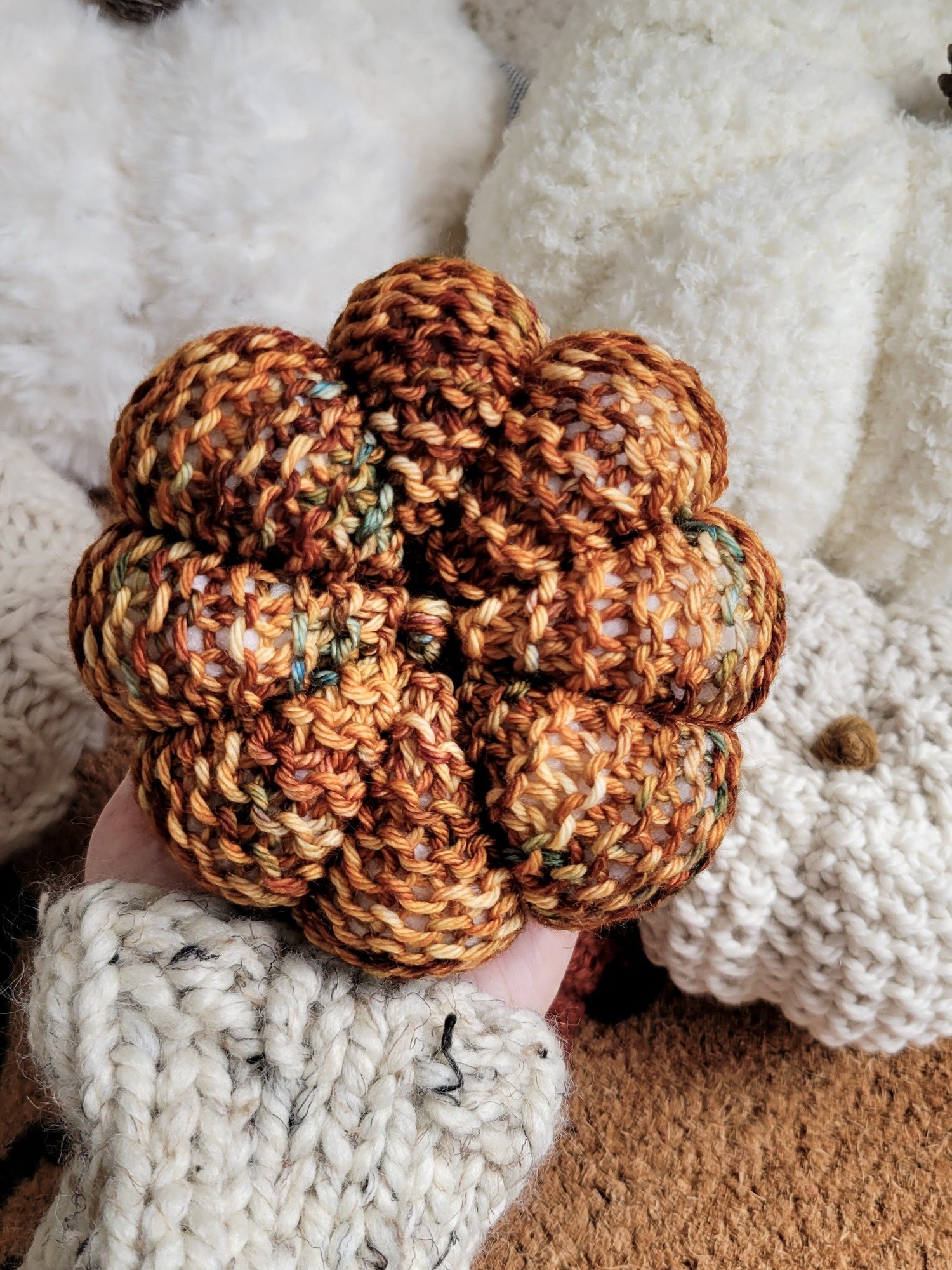 Mini Knitted Pumpkin Patterns product image (6)