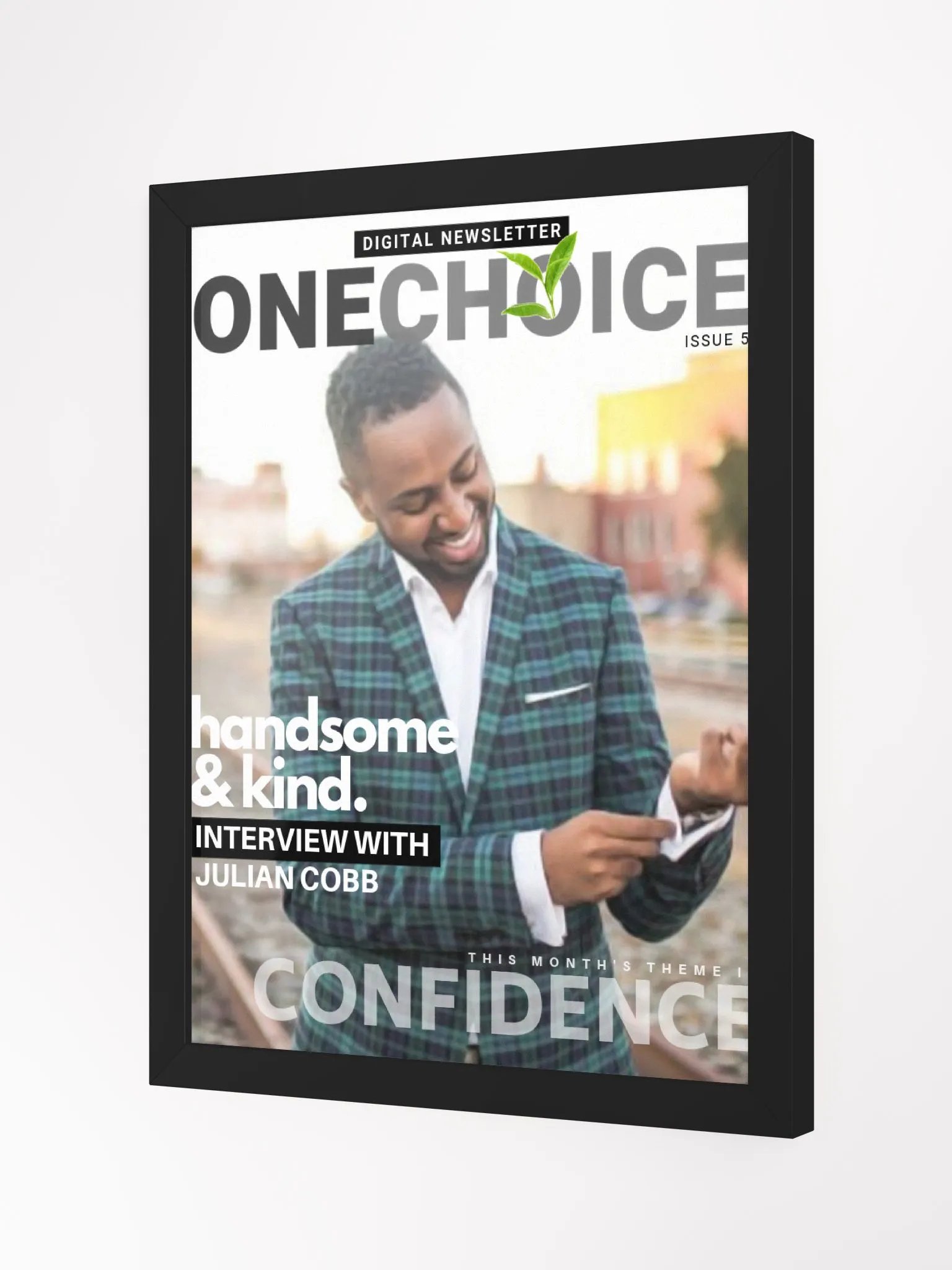 Issue 5 of One Choice Magazine Cover Wall Art product image (4)