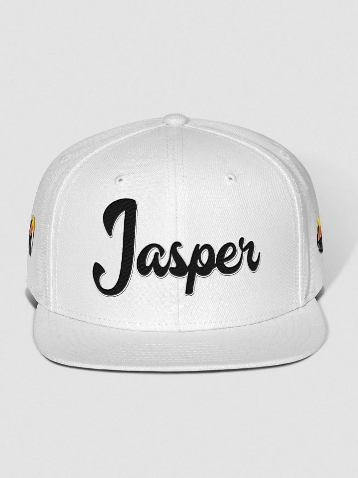 Jasper Dark Wool Snapback Cap product image (6)