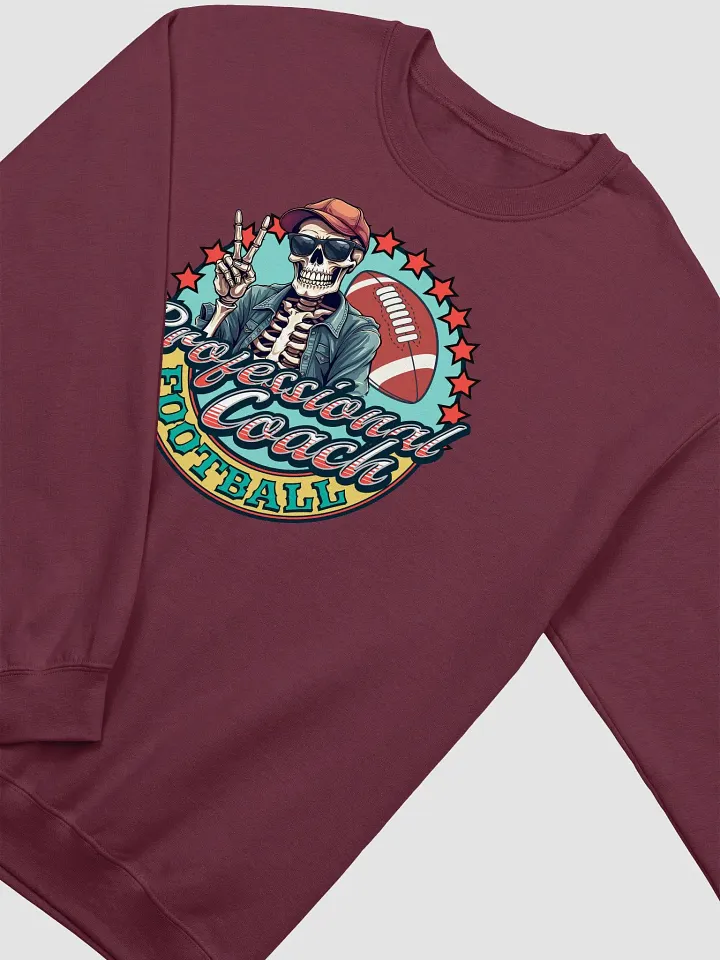 Professional Coach Skeleton Football Classic Crewneck product image (2)