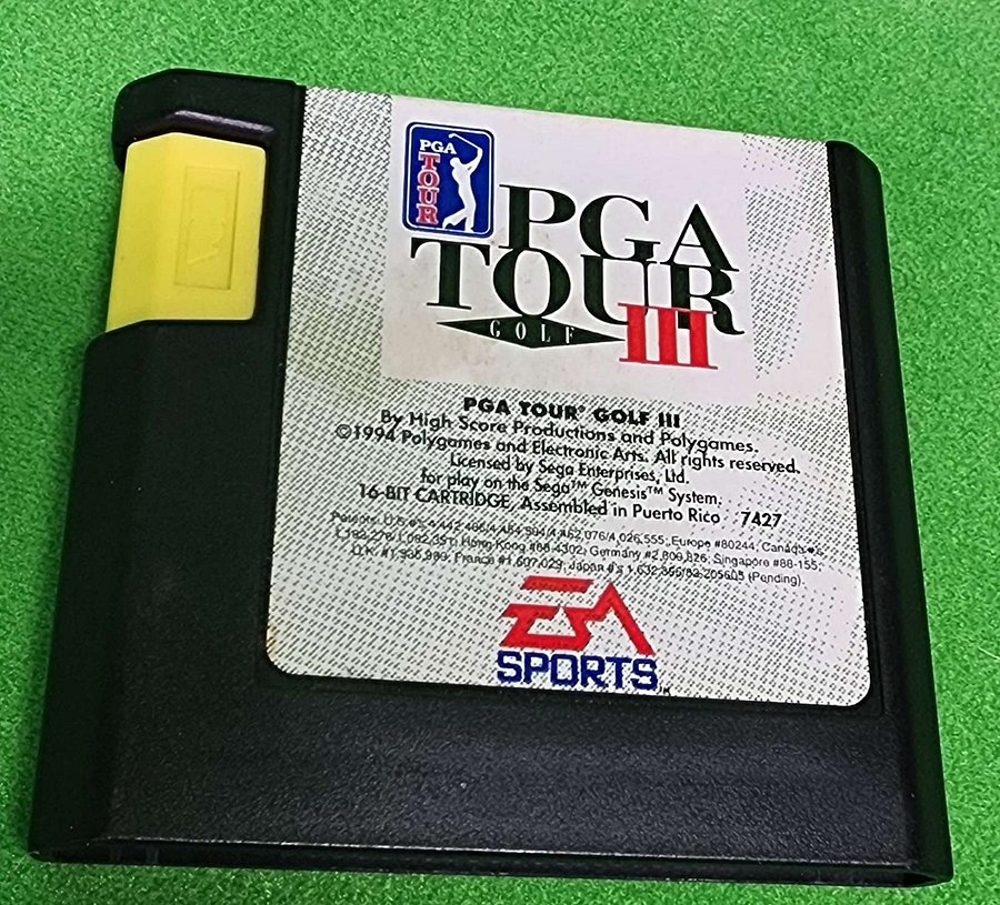 SEGA Genesis - PGA Tour Golf III - Game Only product image (1)