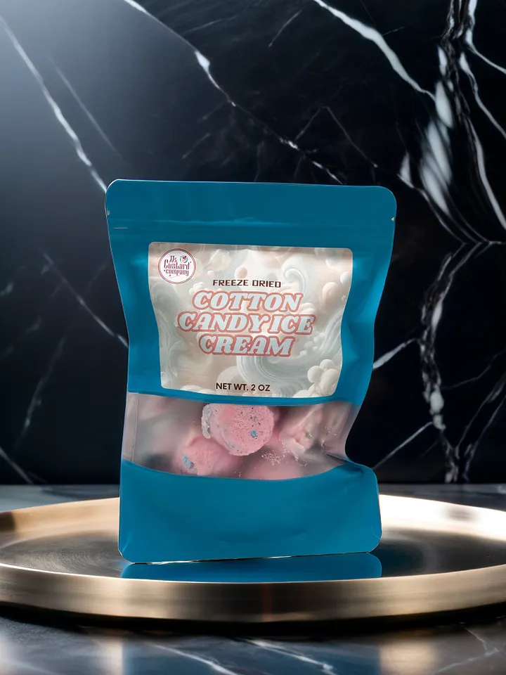 Cotton Candy Freeze Dried Ice Cream 🍬 (2oz) product image (2)