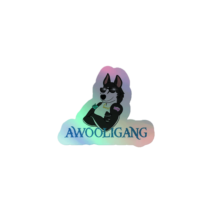 Holo Awooligang Sticker! product image (1)
