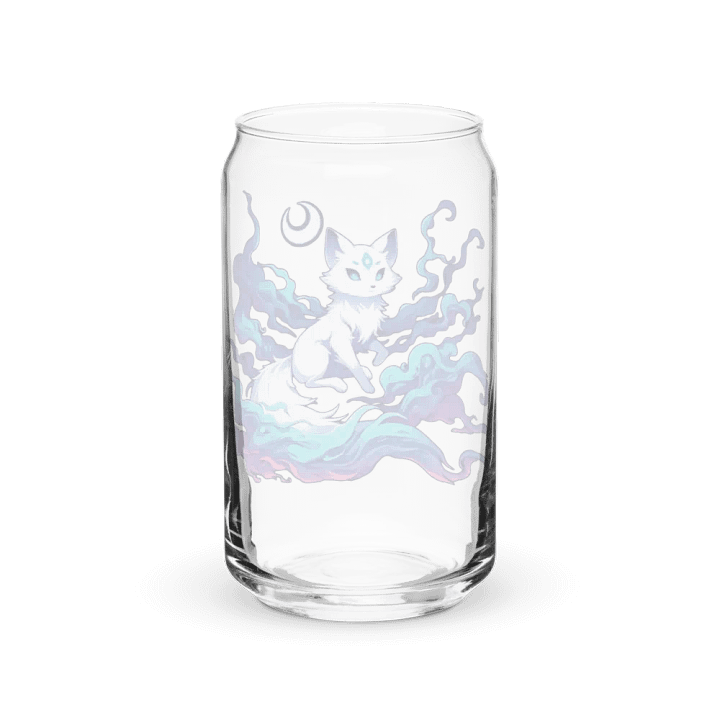 Mystical Moon Fox Can Glass product image (6)
