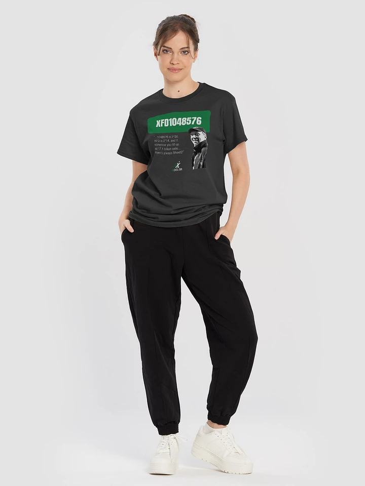 Excel XFD1048576 - Black T-Shirt product image (2)