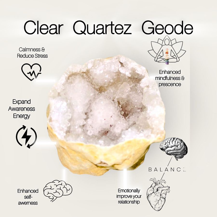 Clear Quartez Geode product image (1)
