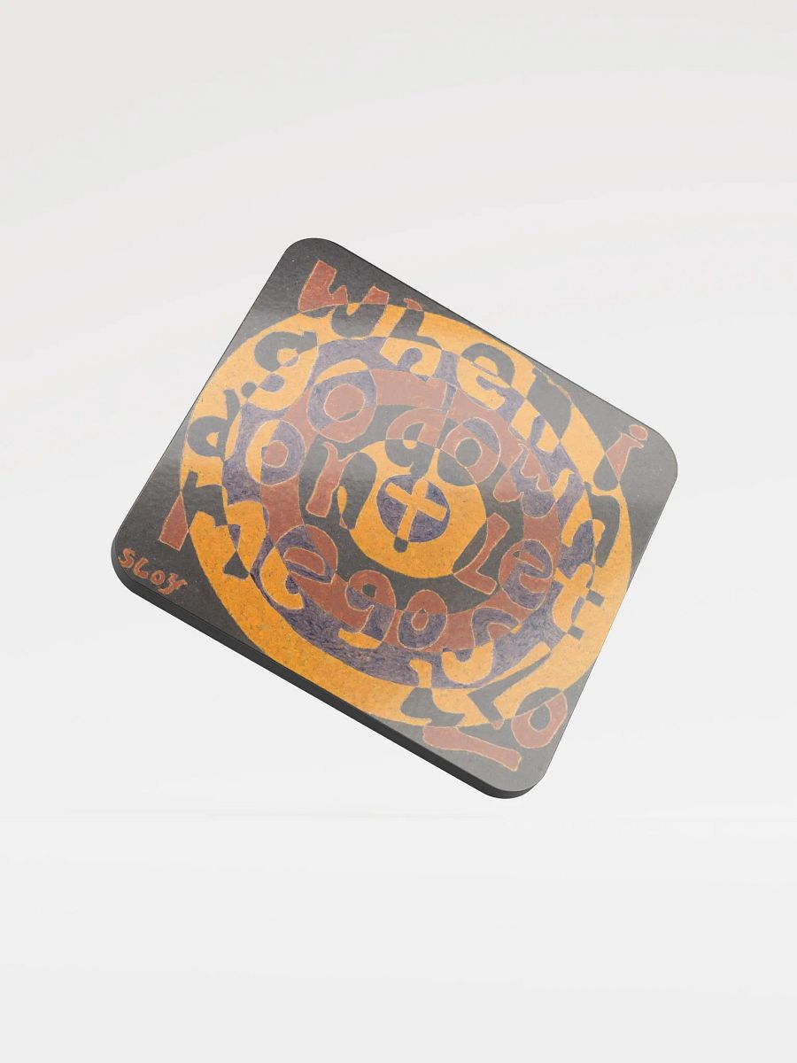When I Go Down Coaster product image (1)