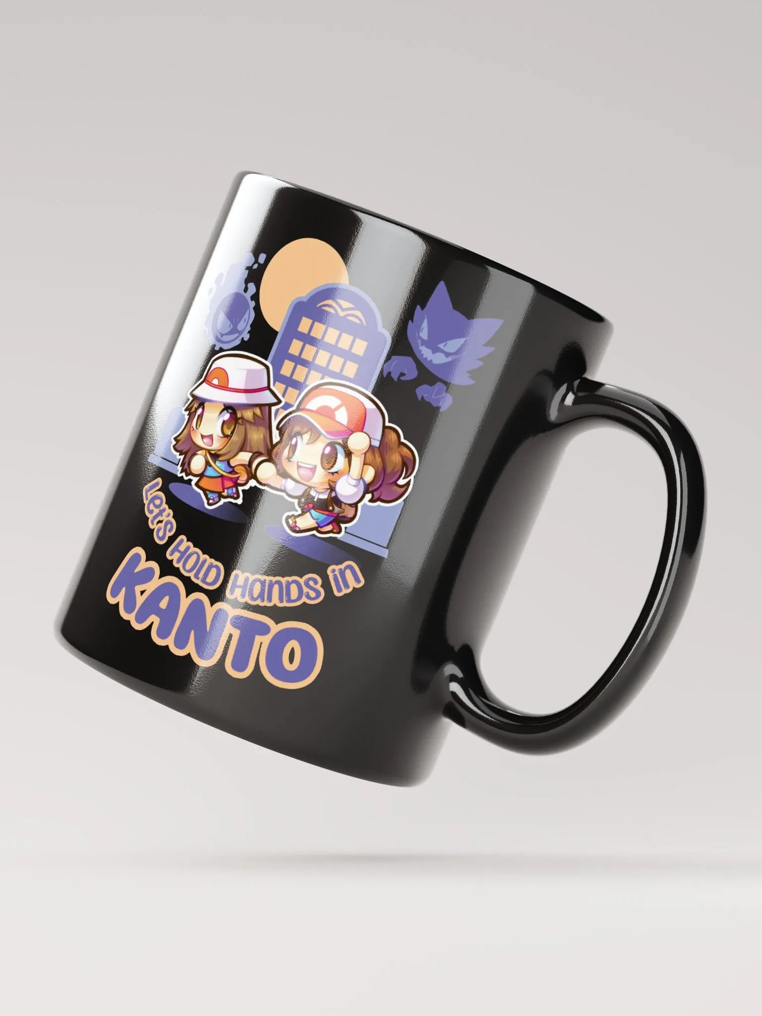 Let's Hold Hands in K Girls - Mug (Black) product image (10)