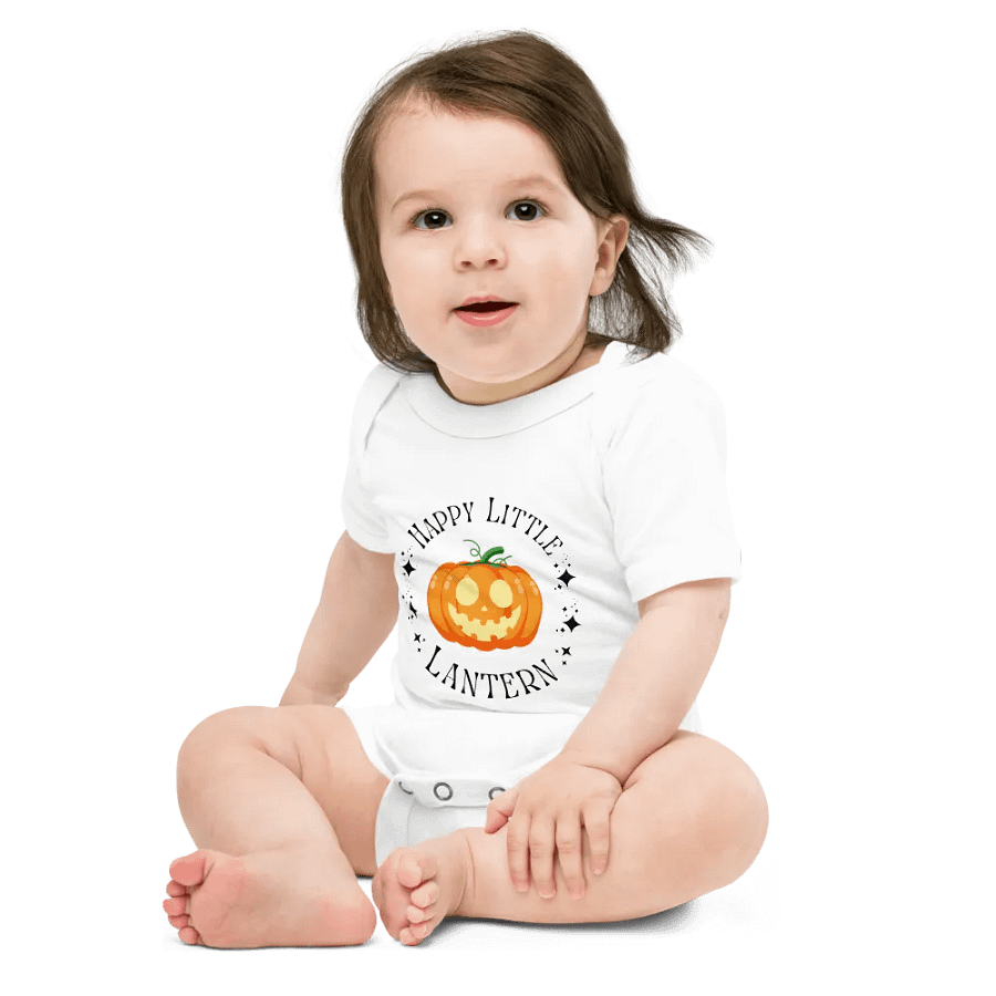 Happy Little Lantern Bella+Canvas Baby Short Sleeve One Piece product image (3)