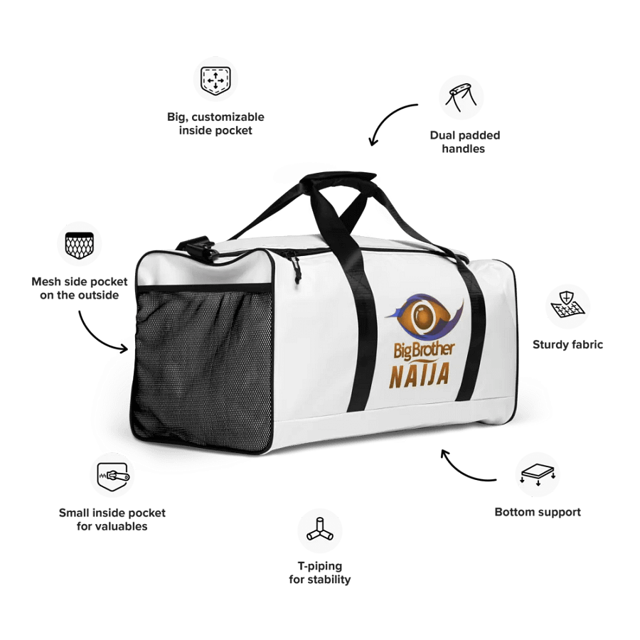 Big Bro Naija All-Over Duffle Bag product image (10)