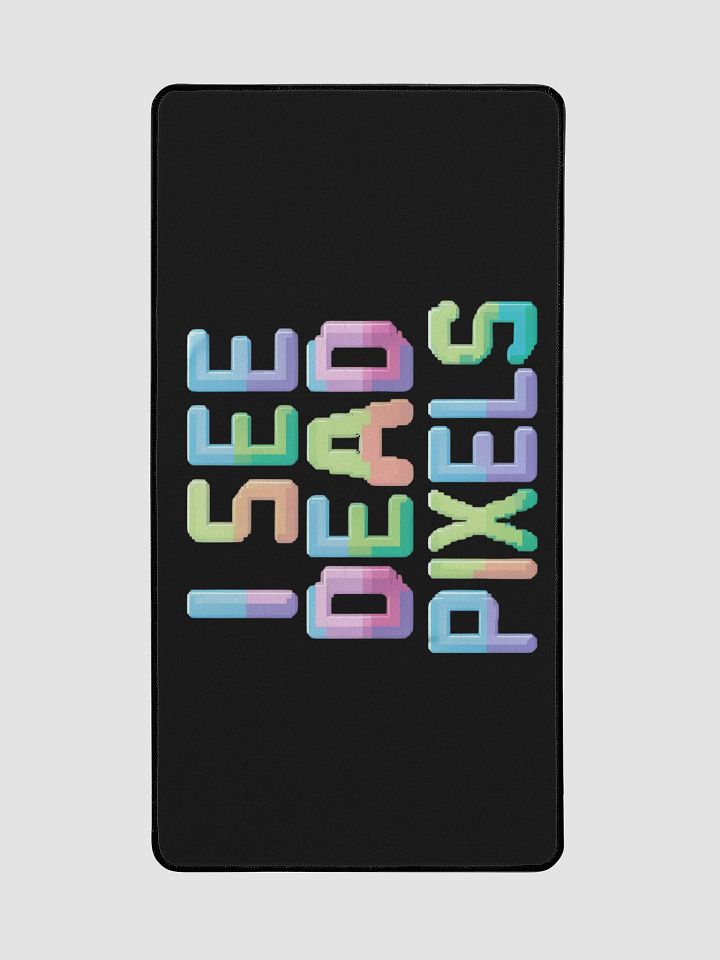 I Sea Dead Pixels Desk Mat product image (2)