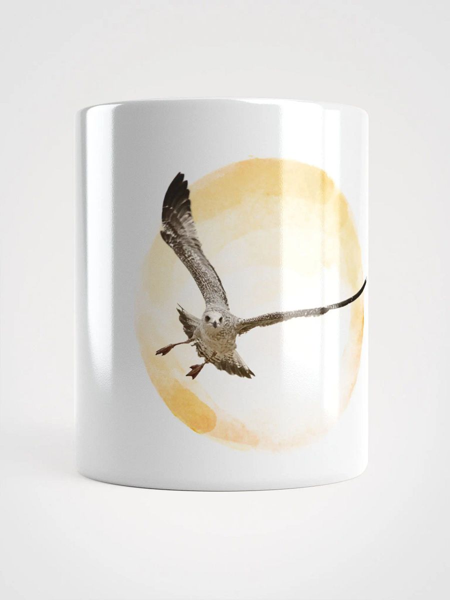 Young Sun Gull Glossy White Mug product image (9)