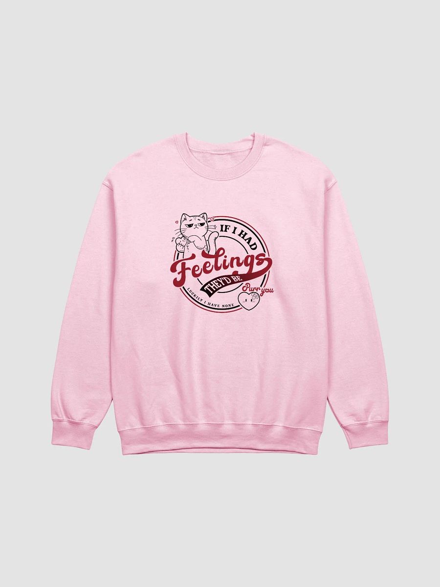 Paws Off My Heart - Crewneck Sweatshirt BLACK product image (2)