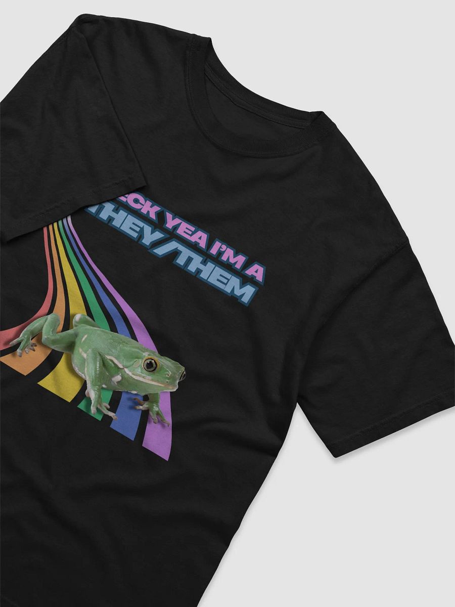 Heck Yea I'm A THEY/THEM (Comfort Colors Garment-Dyed Heavyweight T-Shirt) product image (3)