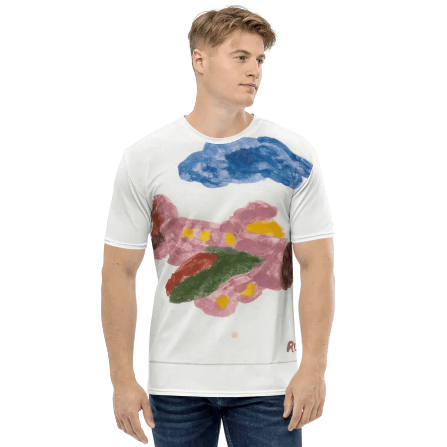 Kid Airplane (All-Over Print Crew Neck T-Shirt) product image (1)