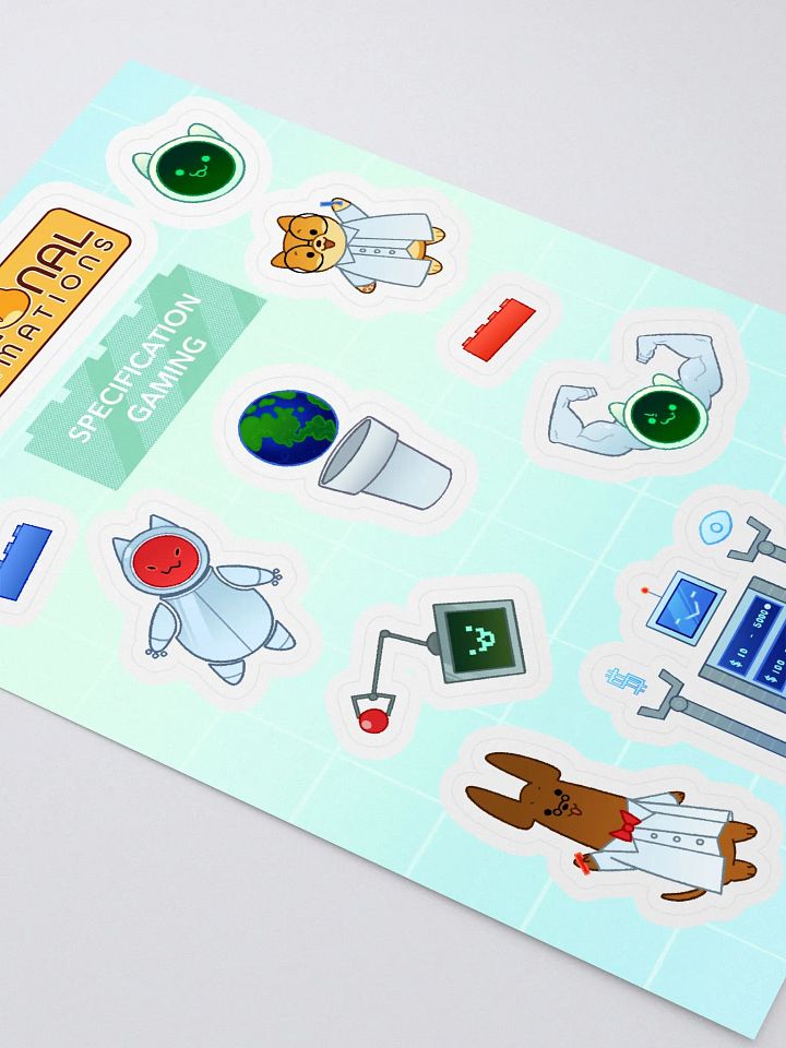 Specification Gaming - Sticker Sheet product image (2)