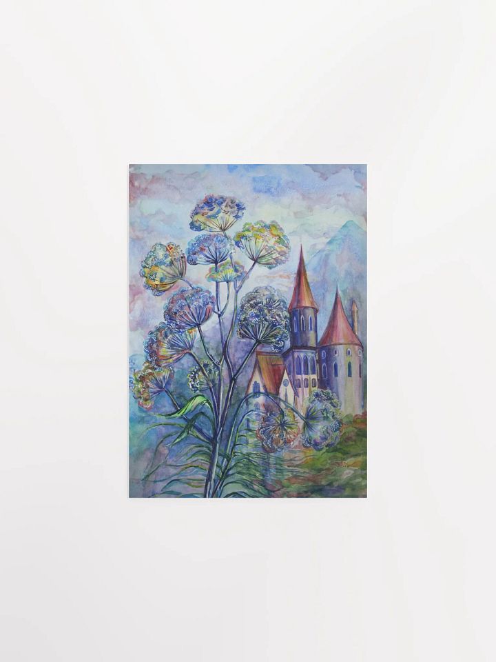 Vibrant Matte Poster Print - Castle product image (2)