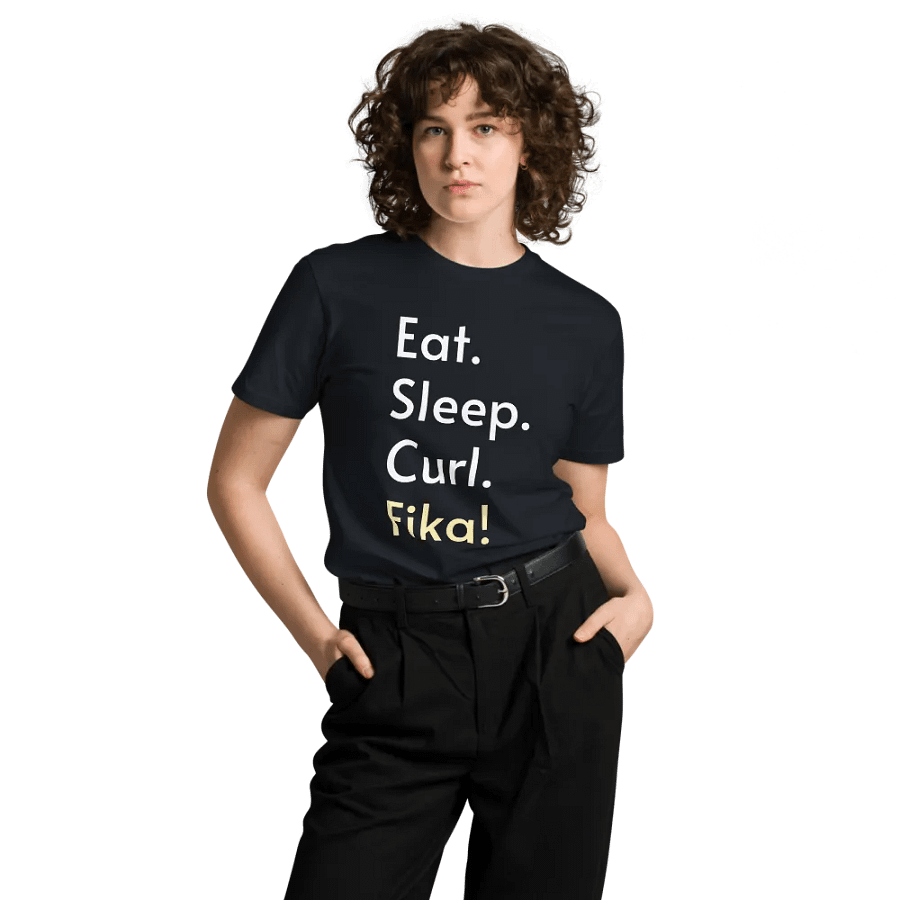 Fika Tee - Navy product image (5)