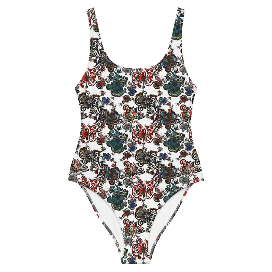 Mysterious Flowers | One-piece swimsuit product image (7)