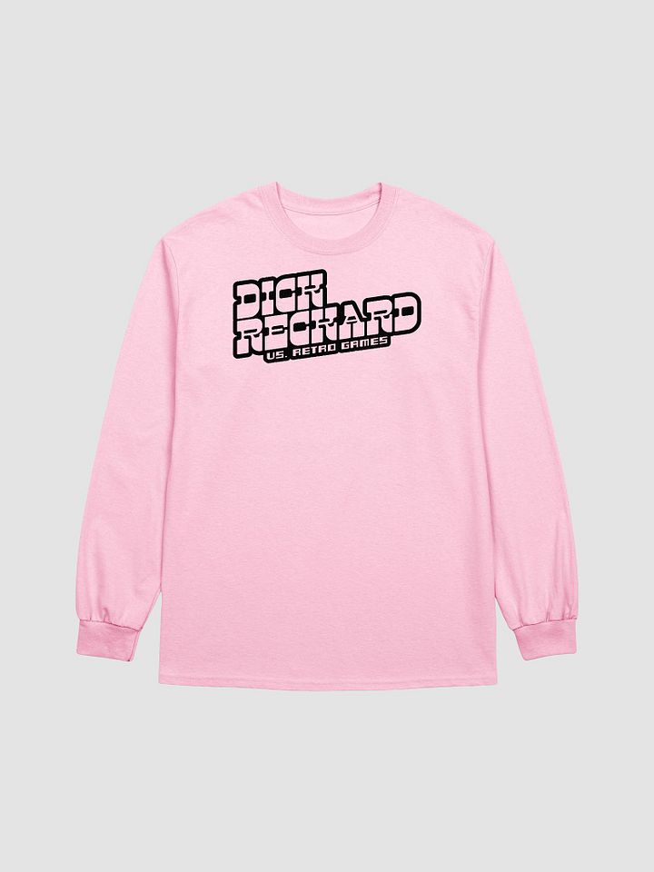 Dick Reckard vs Retro Games MonoBlack Logo Unisex Long Sleeve Shirt product image (1)