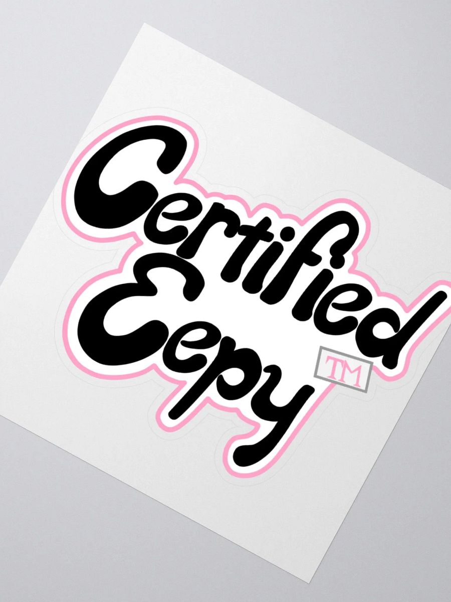 Certified Eepy Sticker product image (6)