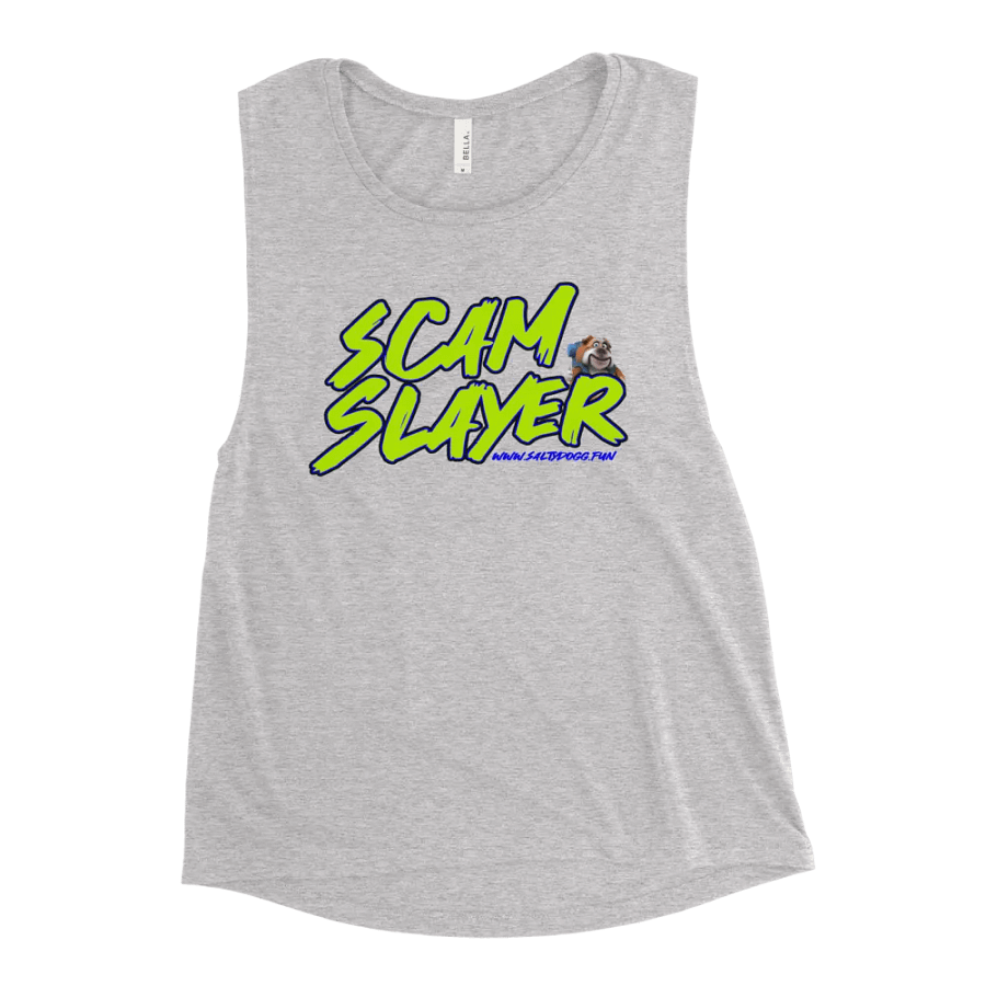 Scam Slayer Ladies Tank product image (4)