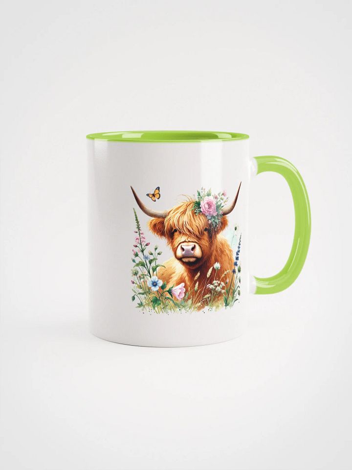 Whimsical Highland Coo Ceramic Mug product image (1)