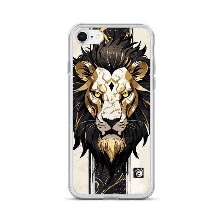 Gold Lion Marble iPhone® Clear Case product image (24)