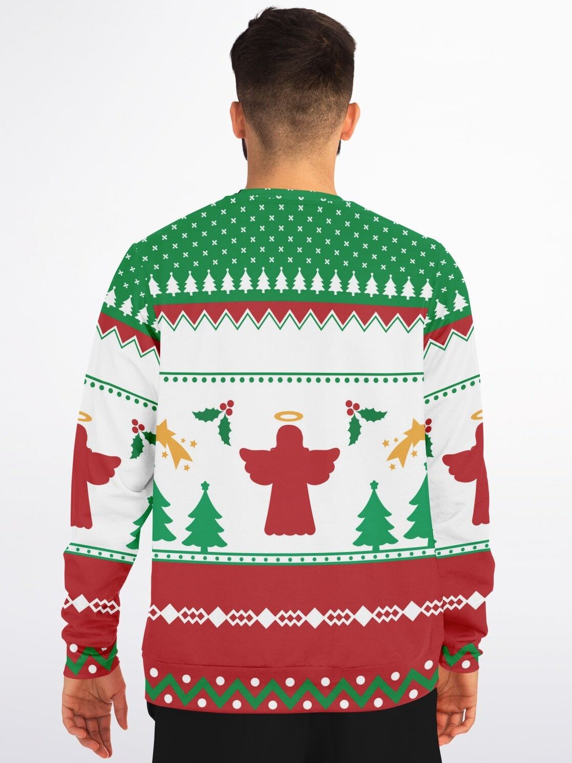 "Fitness Cookie" Christmas Sweatshirt | Funny Gingerbread Man Holiday Sweater | Holiday Party Outfit | Christmas Gift for Food Lovers product image (4)