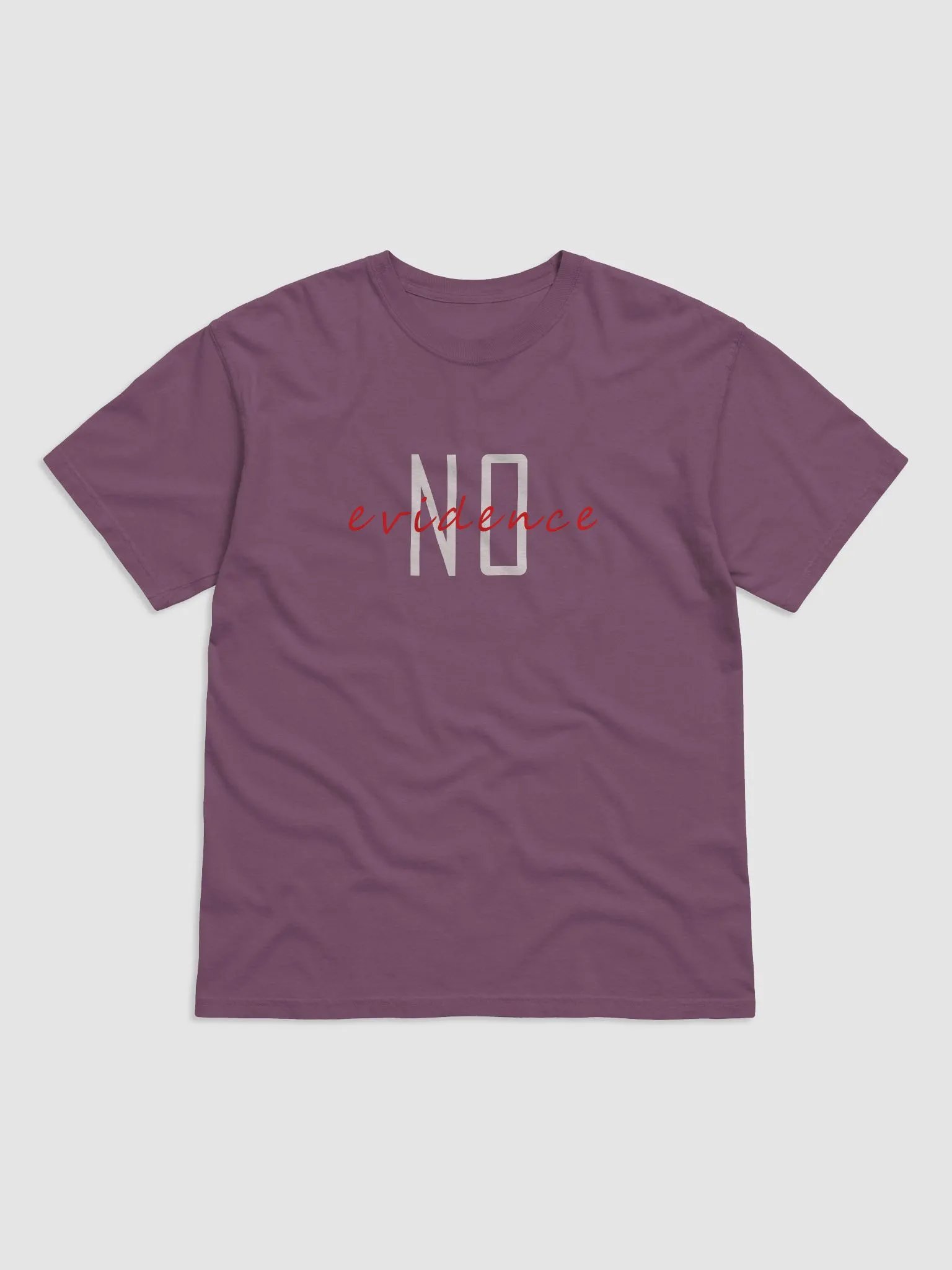 No Evidence Tee product image (1)