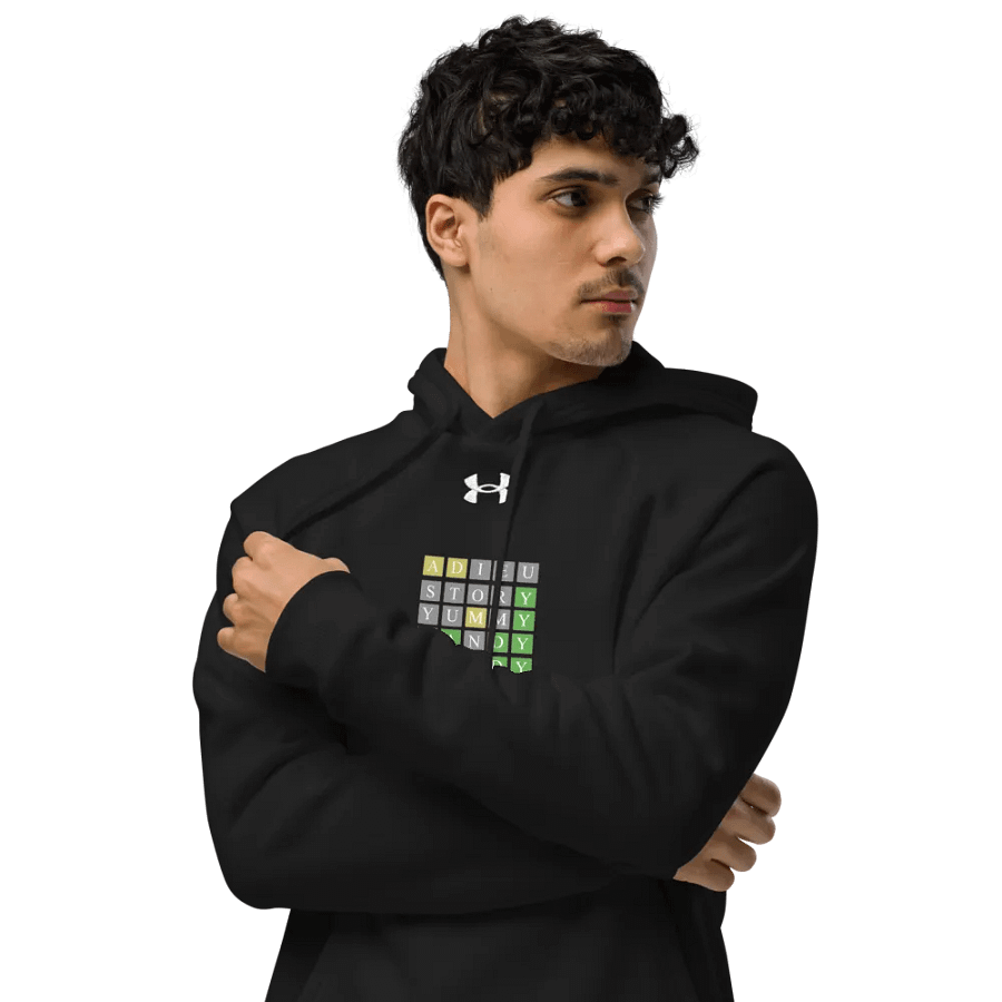 Wordle Under Armor Hoodie product image (10)