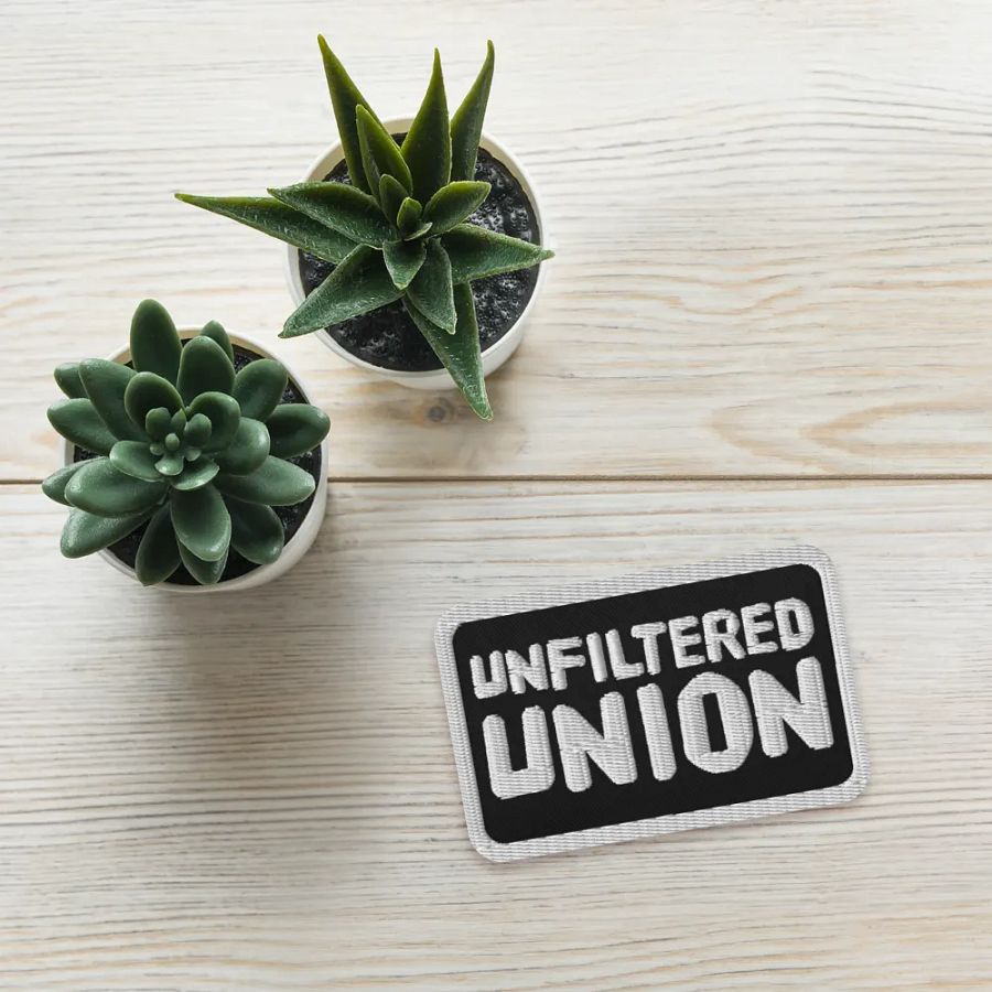 Unfiltered Union Patch product image (4)